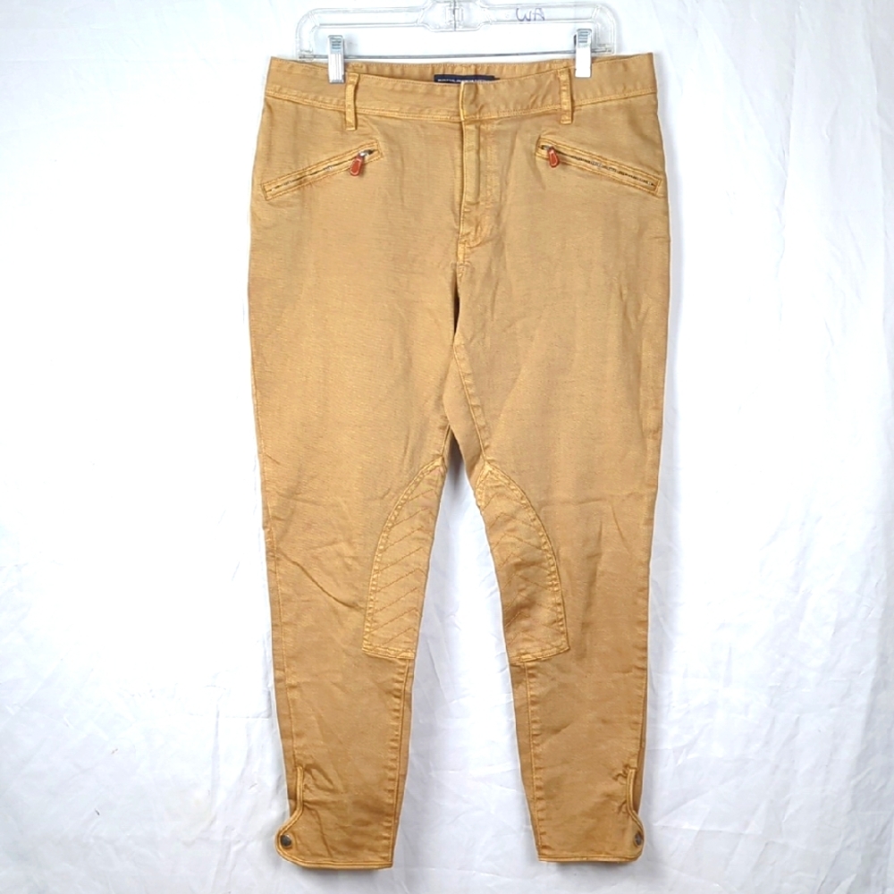 RALPH LAUREN SPORT Women's Tan Equestrian Riding Jeans 31